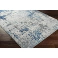 thumbnail image 5 of Mark&Day Area Rugs, 6x9 Bontebok Modern Dark Blue Marble Area Rug, White Dark Blue Carpet for Living Room, Bedroom or Kitchen (6'7" x 9'), 5 of 7