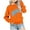 Orange, variant on Jinhomg Orange Sweatshirt for Kids Cute Floral Printed Pullover Top Boys Girl Comfy Long Sleeve Holiday Tshirt Summer Saving Orange 2 Years