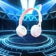 thumbnail image 3 of Pisexur - Auriculares Bluetooth para niños, modernos y bonitos, con diseño luminoso, para montar en la cabeza, organizador de electrónica., 3 of 9
