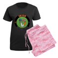 thumbnail image 5 of CafePress - Irish American Harp Women's Dark Pajamas - Women's Short Sleeve Print T-Shirt and Pants Dark Cotton Pajama Set, 5 of 7