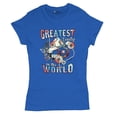 thumbnail image 5 of Greatest Country in the World T-Shirt Cowgirl Cowboy Girlfriend Southwest Rodeo Country Western Rancher Women's Tee, 5 of 7