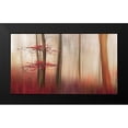 thumbnail image 2 of Londal, Leif 24x15 Black Modern Framed Museum Art Print Titled - Red Leaves., 2 of 5