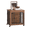 27.2 in + brown, variant on SAYGOGO 27.2" Furniture Style Dog Crate End Table, Heavy Duty Steel Frame, Front & Side Doors with Sliding Latches, 4 Casters with Brakes, Ventilated Easy Clean Dog Kennel