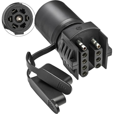 7 to 4 & 5 Pin Trailer Adapter, 2-in-1 Design
