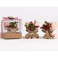 thumbnail image 5 of 2025 & CISIL - Christmas Wooden Candles 3D Festive Atmosphere Decoration, 5 of 5