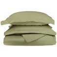 thumbnail image 1 of Egyptian Cotton Duvet Cover Set, King/California King, Sage, 1 of 5