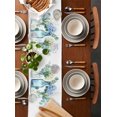 thumbnail image 5 of Table Runner Dresser Scarf 14 x 72 Inch Spring Floral Hydrangea Leaves Bottle Watercolor Illustration Table Runners Non-Slip Heat Kitchen Dining Table Decor for Indoor Outdoor Home Party Decoration, 5 of 7