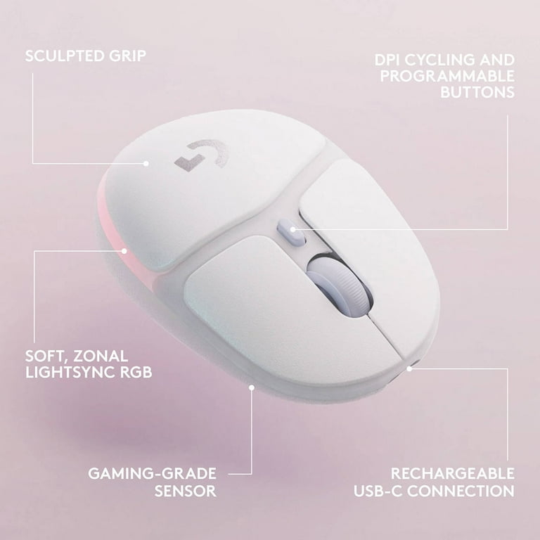 Logitech G705 ワイヤレスマウス G705ワイヤレスゲーミングマウス（手が小さいユーザー向け