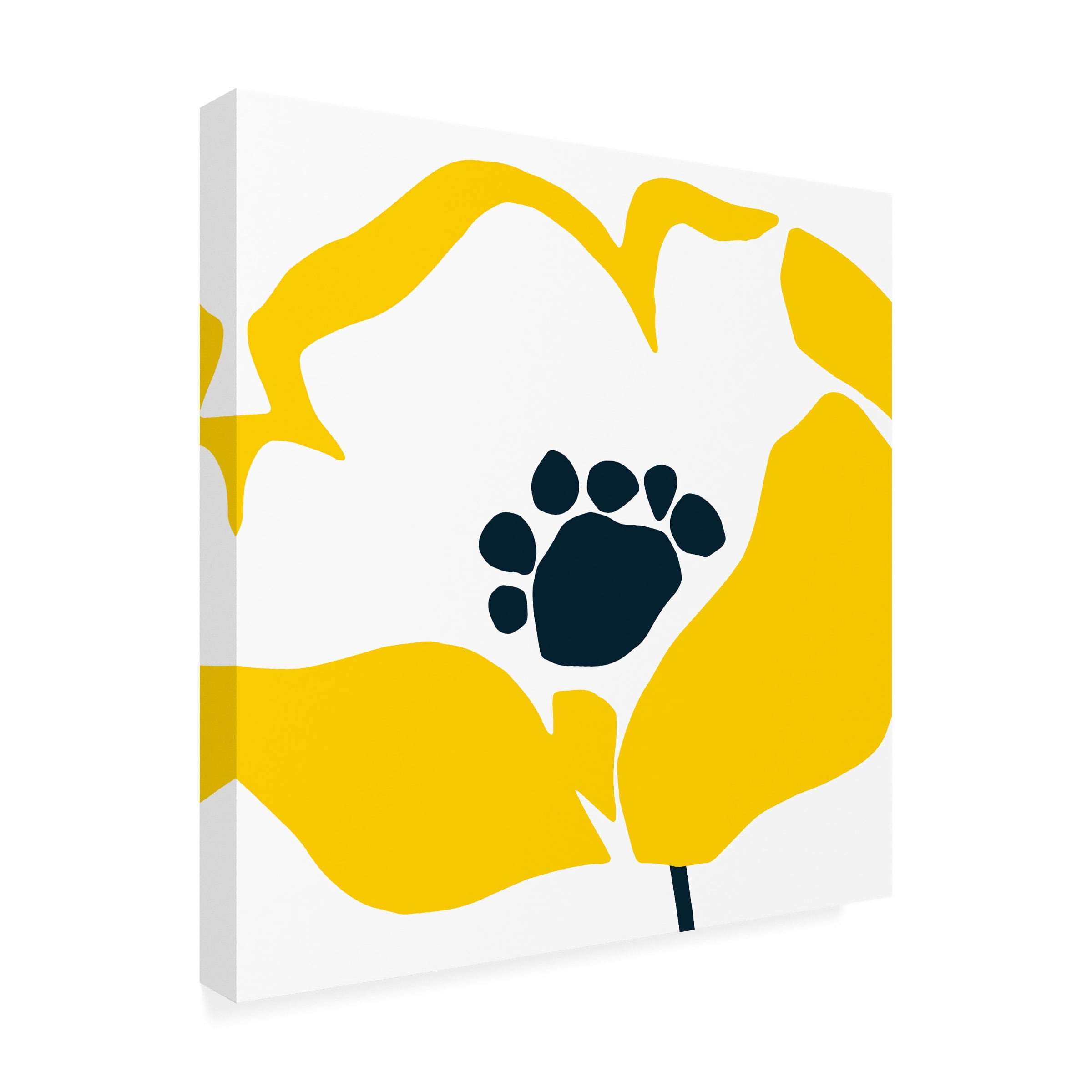 Trademark Fine Art Wild Apple Portfolio Pop Art Floral Ii Canvas Wall Art - 24x24