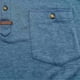 thumbnail image 4 of pstuiky camisetas de hombre, Blusa de manga corta con cuello vuelto, bolsillos y botones de colores lisos para hombre camisas casuales para hombre xxl, 4 of 8