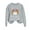4#Gray, variant on Heisall Womens Hoodies Halloween Print Loose Casual Long Sleeve Sweatshirts No Hood Autumn Winter Fashion