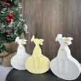 thumbnail image 2 of Easter Bunny Candle Silicone Moulds Rabbit Plaster Ornaments Gypsum Mold Rabbit Aromatherapy Candle Car Mold, 2 of 5