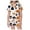 3-White, variant on LIIPEE Girls Halloween Graphic Pajamas Short Sleeve Button Down Shirts And Shorts Pajama Sets Kids Holiday Sleepwear 1-14 Years