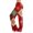 Wine, variant on Wutalume Women's Winter Solid Color Pants with Drawstring and Christmas Print, Full Length Design for Casual and Sporty Activities,Dark Green L