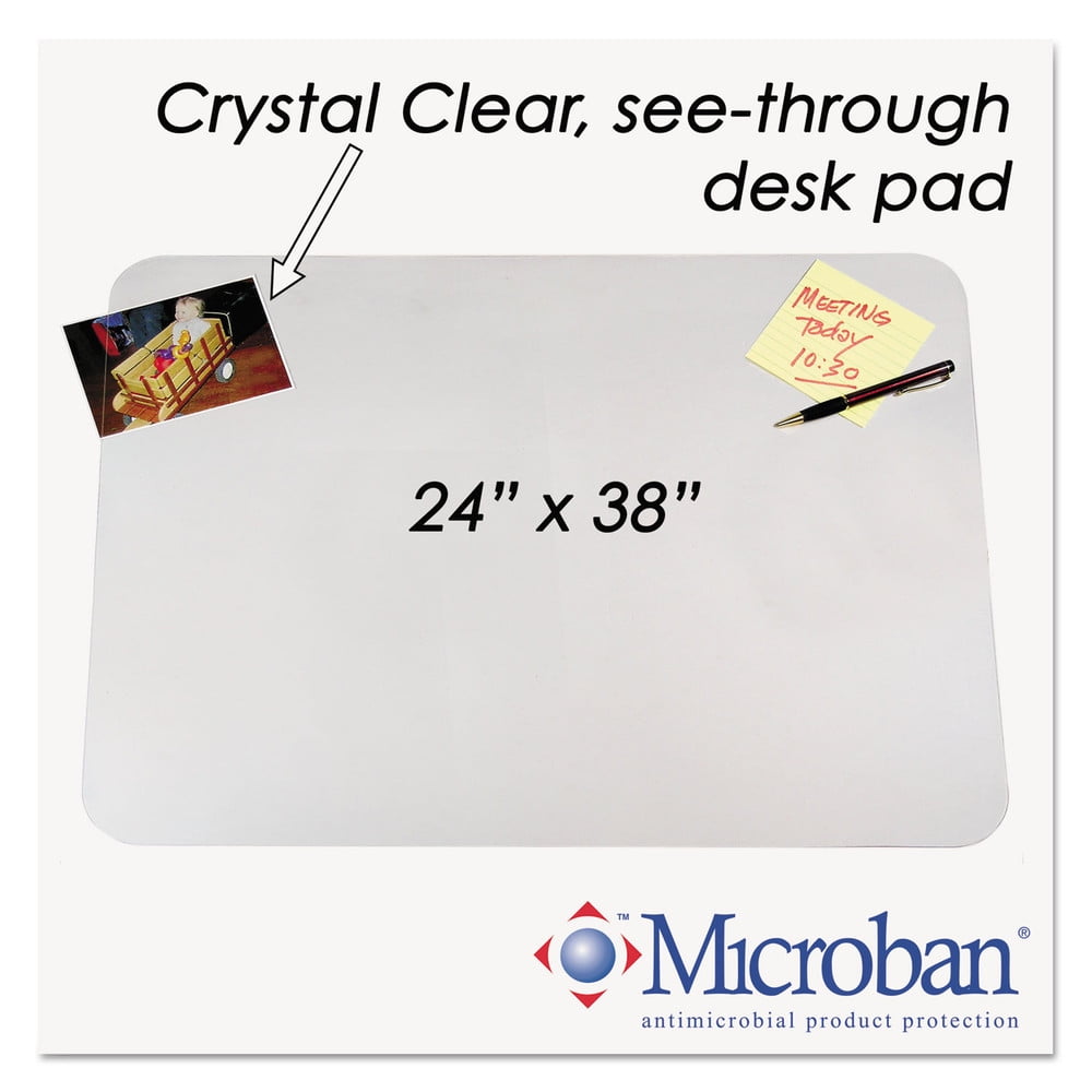 Artistic Krystalview Clear Desk Pad 24" Width X 19" Depth 6040ms Vinyl - 