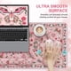 thumbnail image 4 of Alfombrilla de ratón iCasso XXL de 90 x 40 cm con reposamuñecas, color rosa, 4 of 8