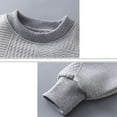 thumbnail image 4 of Eltusu Baby Boys Cotton Outfit Sets, 2 Pieces Athletic Long Sleeve Sweatshirts & Sweatpants Set Gray Size 1-2 T, 4 of 8