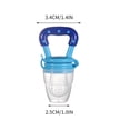 thumbnail image 3 of Livrdious Fruit Feeder Pacifier Silicone Feeding Teether, 3 of 5