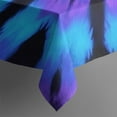 thumbnail image 4 of Blue Purple Tie Dye Pattern Rectangle Tablecloth 60"x102",Waterproof Polyester Rectangle Table Cloth, Wipeable Spillproof Polyester Tablecloth for Dining, Camping, Indoor and Outdoor, 4 of 6
