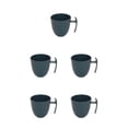 thumbnail image 3 of Destyer Coffee Mug Plastic Reusable Fall Protection Cup Mugs Comfortable Water Cups Wedding Dining Gift Table Drinking Blue 5Set, 3 of 6