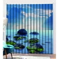 thumbnail image 3 of Cortinas de ventana insonorizadas Perfecl Cortinas de ventana de impresión 3D Estilo-3 170x200cm, 3 of 4