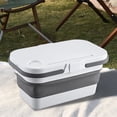thumbnail image 2 of Caja de almacenamiento de intérprete plegable blanca,Blanco,48*27*10,5 cm, 2 of 2