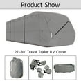 thumbnail image 2 of munirater Windproof Extra Thick 4 Layers 27-30 Foot Travel Trailer RV Cover Camper Cover Non-Woven Fabric with Accessories, 2 of 5