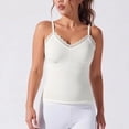 thumbnail image 2 of BUIGTTKLOP Womens Tank Tops with Built in Bra Summer Adjustable Spaghetti Straps Camisole Slim Fitted Cami Tanks, 2 of 6