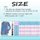 thumbnail image 5 of Gibobby Blusa Termica Blusa Mujer Casual Color Soild Long Fashion T-shirt Collar Tops Manga Mujer Blusa（Negro， L), 5 of 5