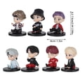 thumbnail image 2 of Paquete De 7 Mu帽ecas Bts Idol Para Regalo De Juguetes Coleccionables, 2 of 7