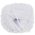 thumbnail image 2 of Yarn Bee Velvety Smooth Aran Yarn, Medium Weight 100% Polyester Yarn, 161 Yards, White, 2 of 4