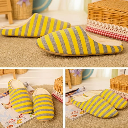 

Women Men Home Warming Soft Slippers Winter Slippers Shoes