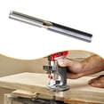thumbnail image 1 of DYNWAVECA Flute Straight Router Bit Flush Trim Router Bit Alloy Steel Wood Milling Cutter 1/4 inch Shank for Home DIY Grooving Trimming 6mm, 1 of 10