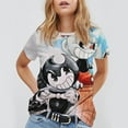 thumbnail image 3 of Cuphead T-Shirts for Men Women, Anime Short Shirts, Unisex Short Sleeve Tops, Crew Neck Tee Shirts, S-4XL, 3 of 8