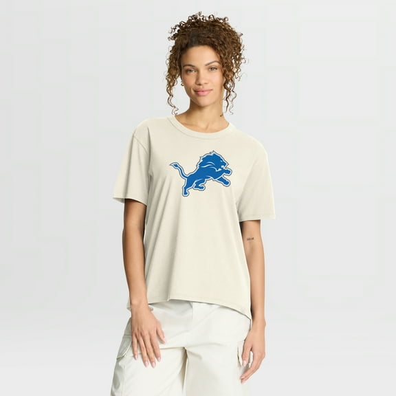 Women's Fanatics Cream Detroit Lions Dove Legacy T-Shirt