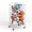 white-210L, variant on 210l 43-inch Large Ball Storage Basket With Wheels  Rolling Cart Sports Equipment Garage Organizer Elastic Rope For Easy Access Holder Basketball Soccer Volleyball Football