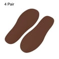 thumbnail image 3 of Uxcell 5.9x2.3" Footprints Floor Stickers Footprint Wall Stair Decal Sticker, Dark Brown 4 Pairs, 3 of 6