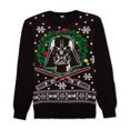 thumbnail image 2 of Star Wars Mens Vadar Lights Pullover Suéter, Negro, XX-Large Star Wars Pull-over, 2 of 2