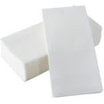BloominGoods LinenFeel Disposable Bath Hand Towels, White 200Pack for