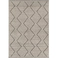 thumbnail image 2 of Hauteloom Evsa Living Room, Bedroom Area Rug - Contemporary - High Pile - Black, Cream - 5'3" x 7', 2 of 8