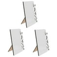 thumbnail image 4 of 3 Pieces Love Letter Photo Frame Multi Picture Gallery Dining Room Table Decor Frames White, 4 of 8
