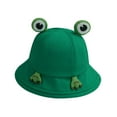 thumbnail image 2 of Sombrero de cubo Yuyangstore Sombrero de sol para mujer Algodón Ajustable Verde Yuyangstore Sombrero de sol para mujer, 2 of 8