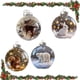 thumbnail image 4 of Bearachild Adornos navideños de animales salvajes en 3D, simulados, de material acrílico. Ideales para Navidad y decoración navideña. Kits de decoración para fiestas ciervo milu, 4 of 4