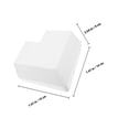 thumbnail image 4 of BRIGHTFUFU Home Gutter System Roof Gutter Downspout Fitting PVC 1Set, 4 of 8