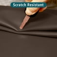 thumbnail image 4 of 3X Non-Slip Faux Leather Headrest Protector for Recliner Chair,Headrest Cover Coffee Color, 4 of 6