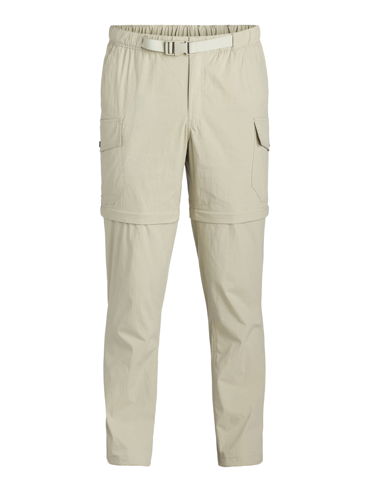 Ozark Trail Men's and Big Men's Zip Off Convertible Cargo Pants, Sizes 30-46