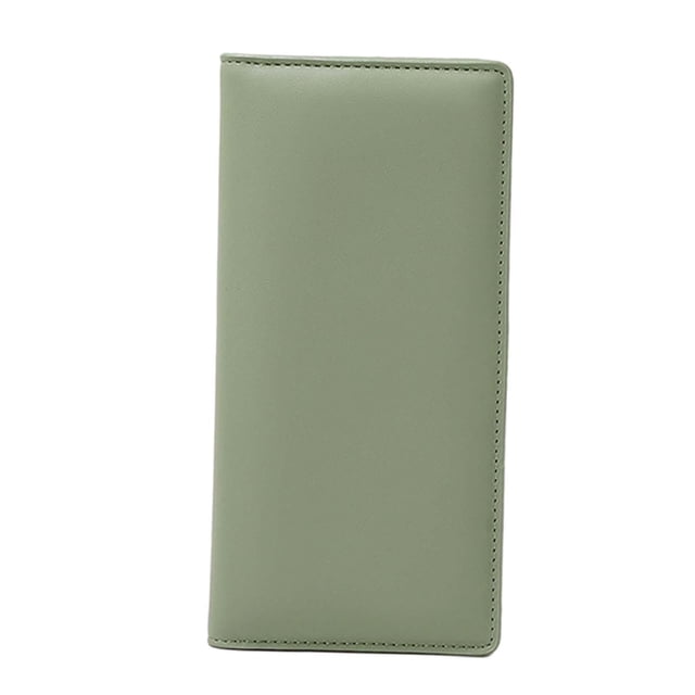 Cartera larga para mujer Yuyangstore Cartera de mujer Tarjetero informal Verde