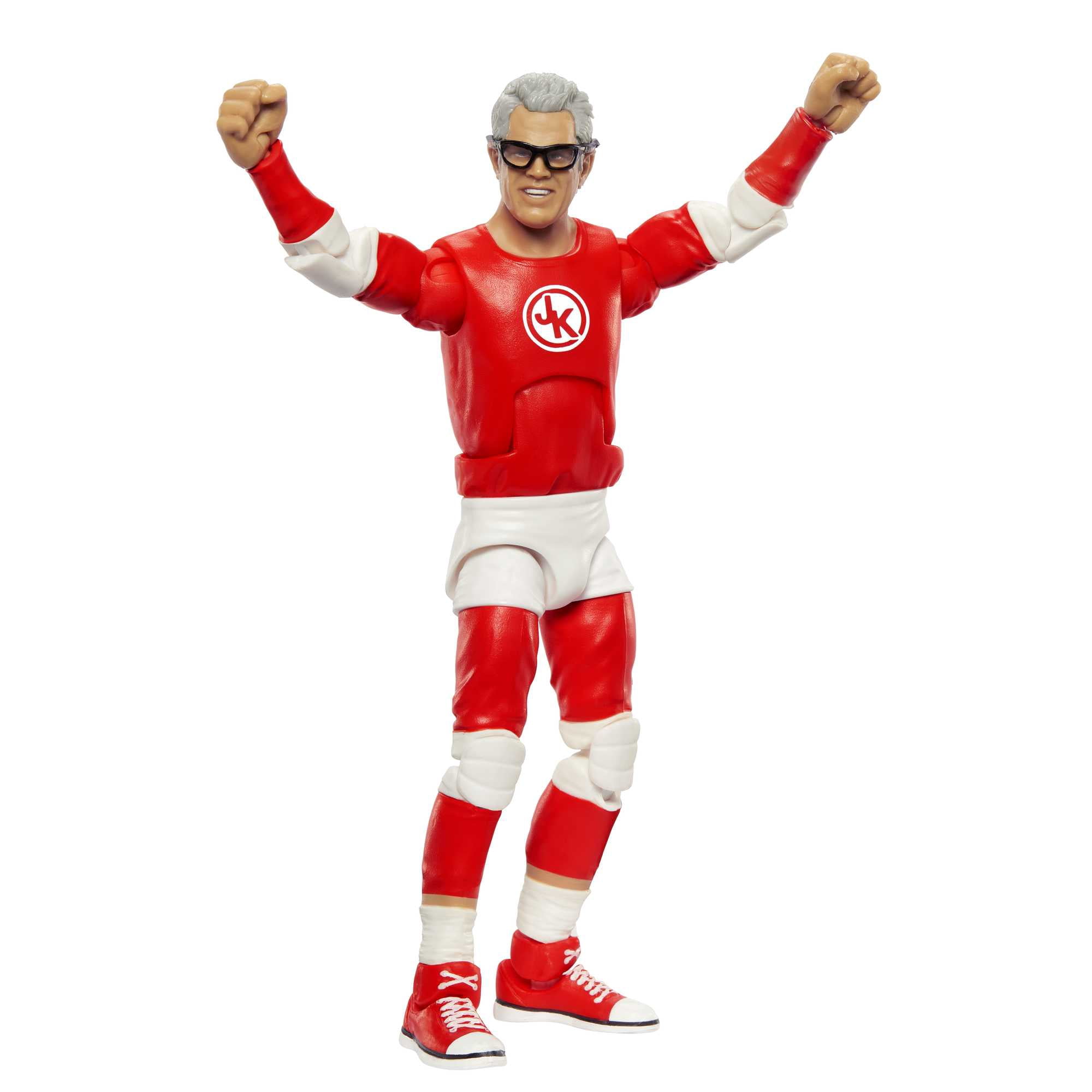 WWE Elite Collection Johnny Knoxville Action Figure with Accessories, Posable Collectible (6-inch)