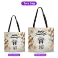 thumbnail image 5 of Happy Anniversary English Springer Spaniel Celebrates Wedding Love Family Party All Over Print 3D Canvas Tote Bag Springers Dog Lover Gifts Reusable Handbag - 01015, 5 of 5