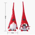 thumbnail image 3 of Dalazy 2Pcs Faceless Santa Doll Ornament Window Decoration Christmas Tree Decorations Gift, 3 of 8